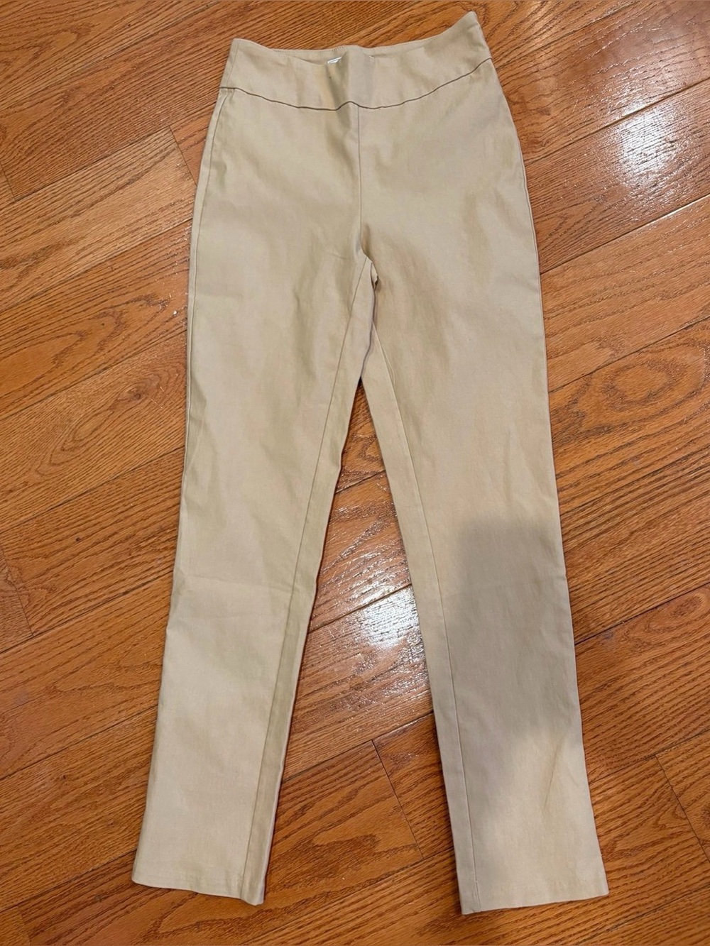 NWT By Design Khaki Pull-On Pants Size 4 Career Office Workwear Stretch